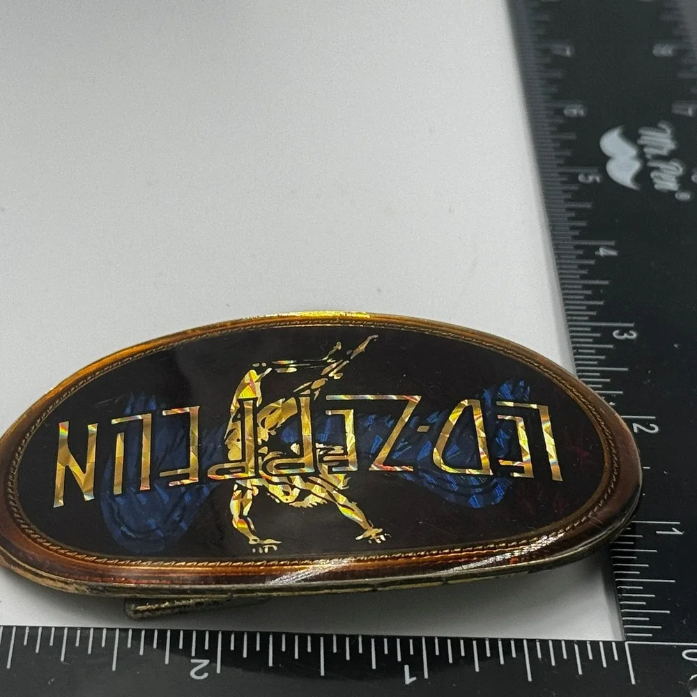 Vintage 1977 Led Zeppelin Belt Buckle‎ Pacifica Mfg Swan Song Icarus 70s Rock